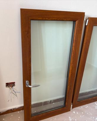 Finestre PVC effetto legno - 3 ante