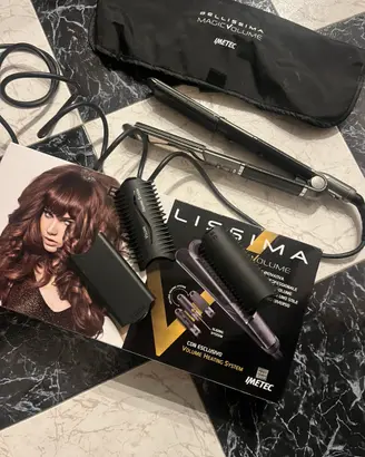 Piastra per capelli bellissim IMETEC