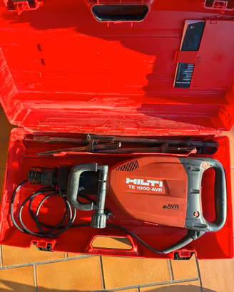 Demolitore Hilti TE 1000-AVR + Accessori |perfetto
