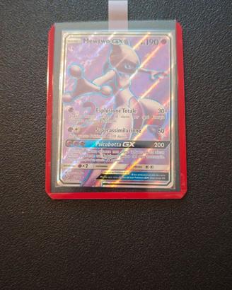 Pokemon Mewtwo GX Full Art 72/73 Leggende Iridesce