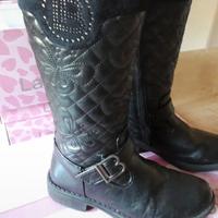 Stivali neri bambina Laura Biagiotti n.31