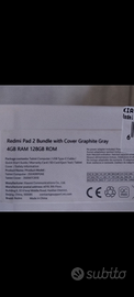 Tablet Redmi Pad 2 con cover