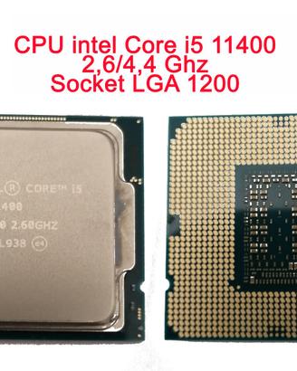 CPU Intel Core i511400 Socket LGA1200 - Perfetto