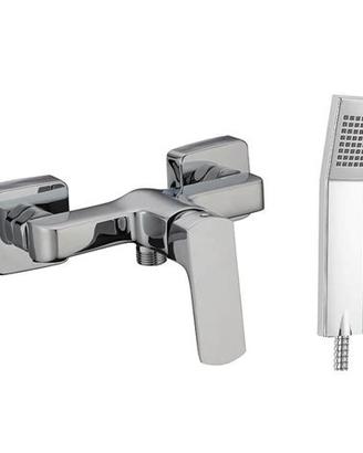 kit doccia con miscelatore esterno 