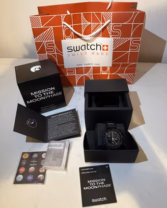Omega Swatch Moonphase Snoopy FULL SET