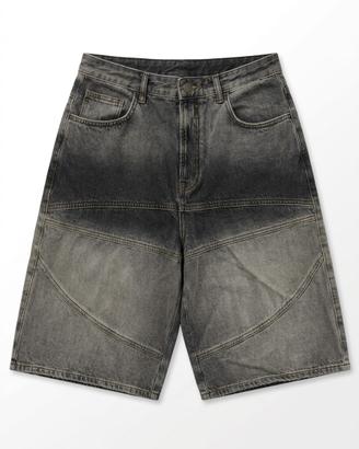 Jeans corti Pull & Bear STWD neri