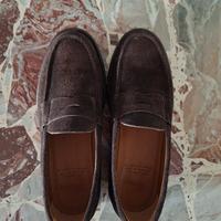 Velasca Pugiatt mocassino camoscio testa di moro