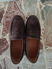 Velasca Pugiatt mocassino camoscio testa di moro