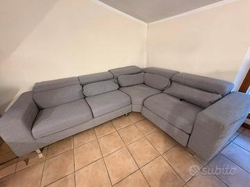 Divano relax grigio poltrone sofà