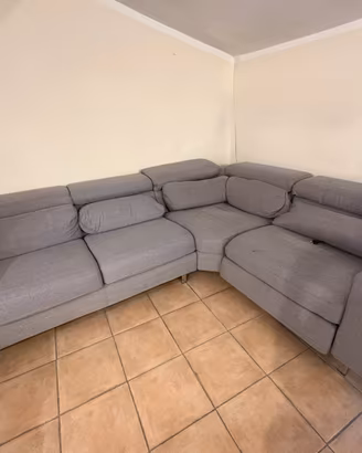 Divano relax grigio poltrone sofà