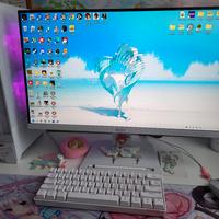 Monitor bianco 24" 1080p 100hz MSI PRO MP243X