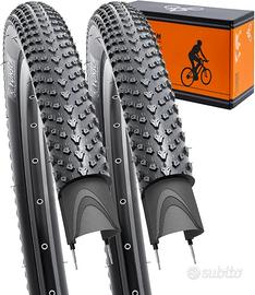 Coppia pneumatici MTB 29 x 2.10 antiforatura nuovi