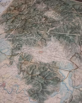 Carta topografica