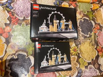Istruzioni e scatola set lego architecture 21034