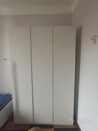  Armadio IKEA a 3 ante battenti colore bianco