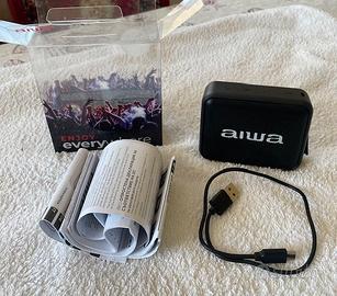 Diffusore Aiwa con Bluetooth e Radio nuovo
