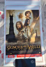 Poster Locandina Il Signore degli Anelli Le Due To