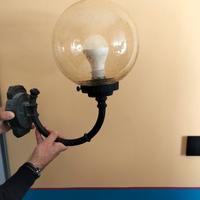 LAMPIONE APPLIQUE DA ESTERNO