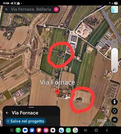 Colonica con mq.26.000 di terreno