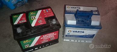 batterie auto da 60A e 52A