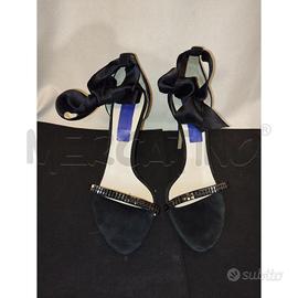 SCARPE DONNA MAXMARA NERA CON RASO A CAVIGLIA