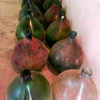 Damigiana solo vetro