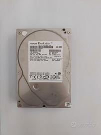 HARD DISK HITACHI 160 GB 7200 RPM SATA 3 3,5"