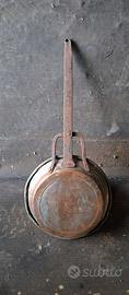 Pentola in rame vintage diametro 21 cm