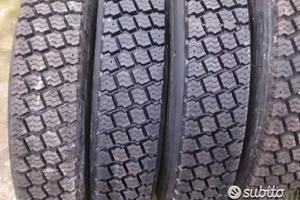 4 gomme nuove ricoperte 215 75 17.5 michelin