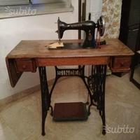 Macchina da cucire singer d'epoca