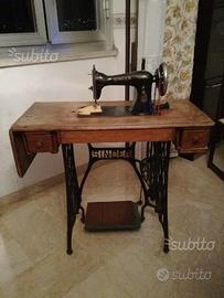 Macchina da cucire singer d'epoca