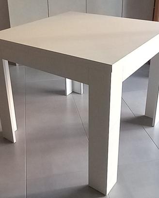 Tavolo da pranzo bianco allungabile
