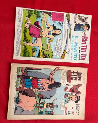 Lotto 3 Fumetti Vintage: Rin Tin Tin