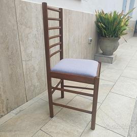 Sedie in legno da salotto sala usate imbottite