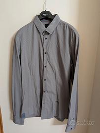 Camicia Guess uomo grigia