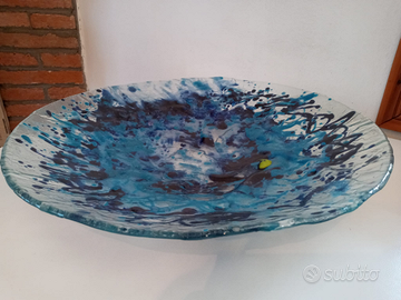 Piatto in vetro Mdina