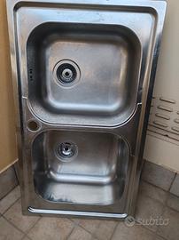 lavella a 2 vasche 86x50 