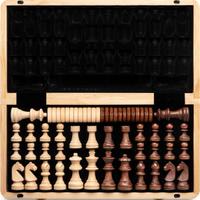A&A Schachset Holz 38cm