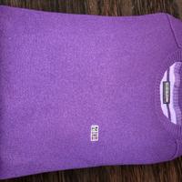maglione napapijri lana viola "L"