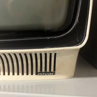 Tv televisore vintage mivar 12” T57