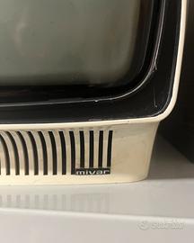 Tv televisore vintage mivar 12” T57