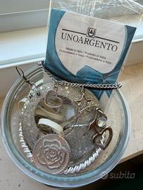 Jewelry jar acciaio color argento