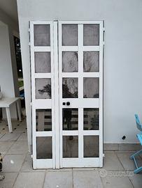 portoncino in alluminio