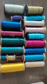 Mix di rocchette di filo di seta