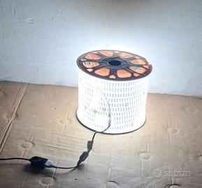 bobina 100 Mt striscia led BIANCO FREDDO 