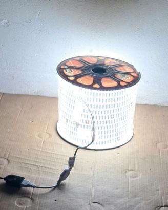 bobina 100 Mt striscia led BIANCO FREDDO 