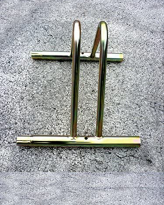 Porta biciclette da terra singolo o a 4