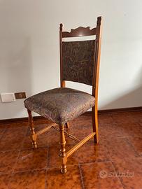 Sedie in Tessuto Imbottite