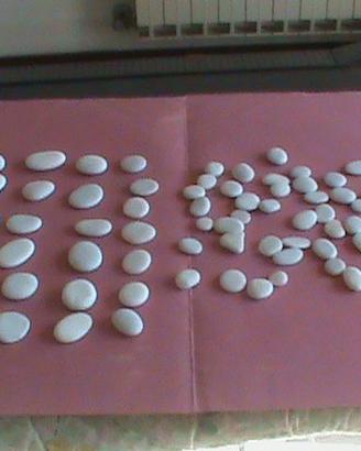 CIOTTOLI BIANCHI PIATTI DALLA RIVIERA APUANA