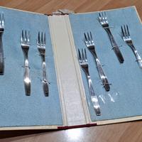  n.8 forchettine argento 1000